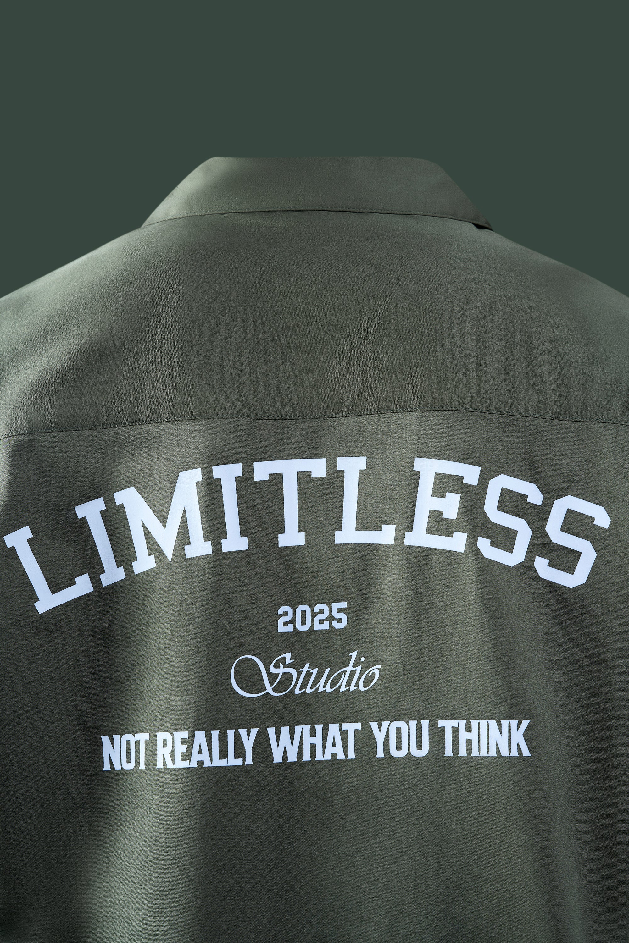 Bowling shirt ( Olive Green )