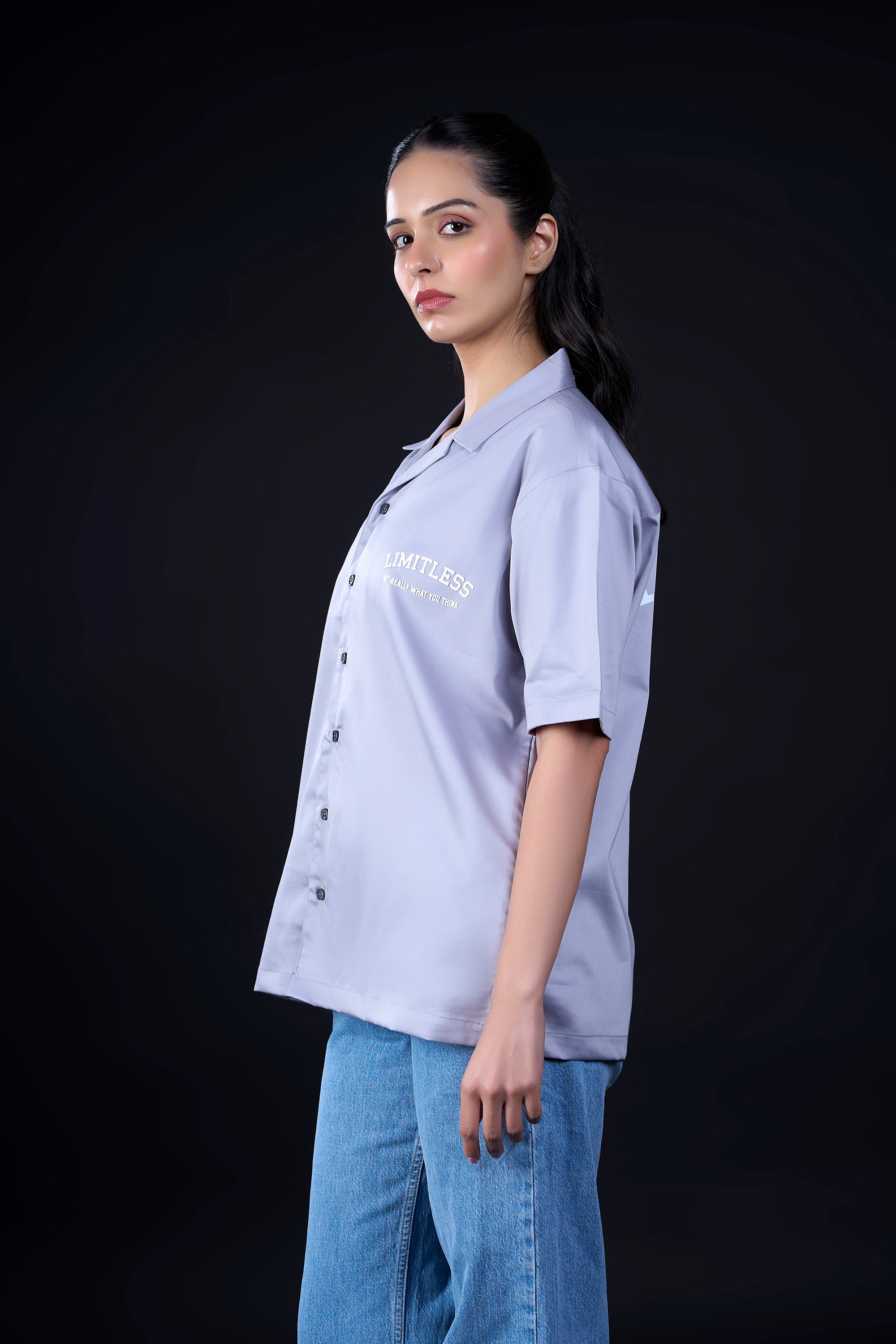 Bowling shirt (Steel Grey)