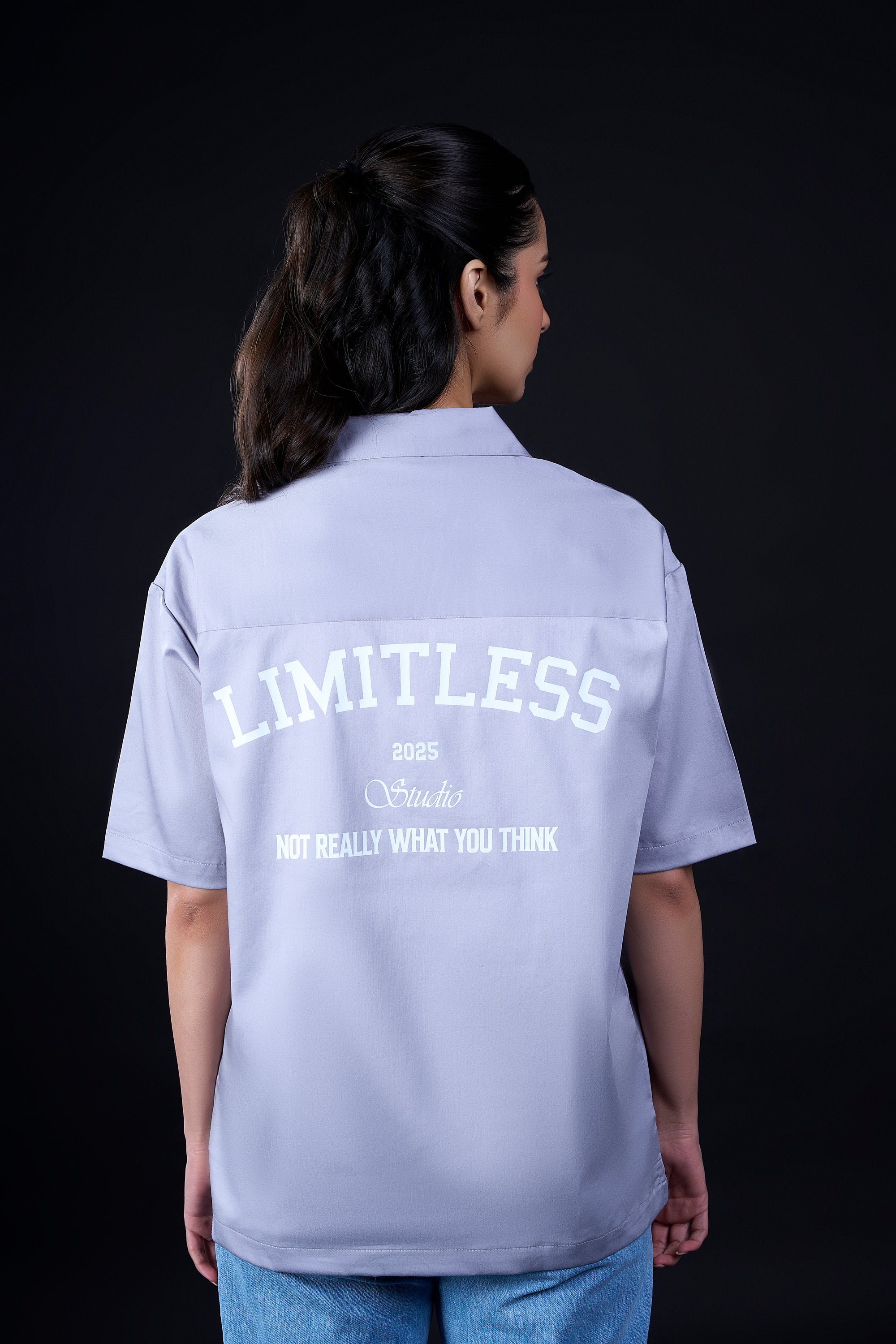 Bowling shirt (Steel Grey)