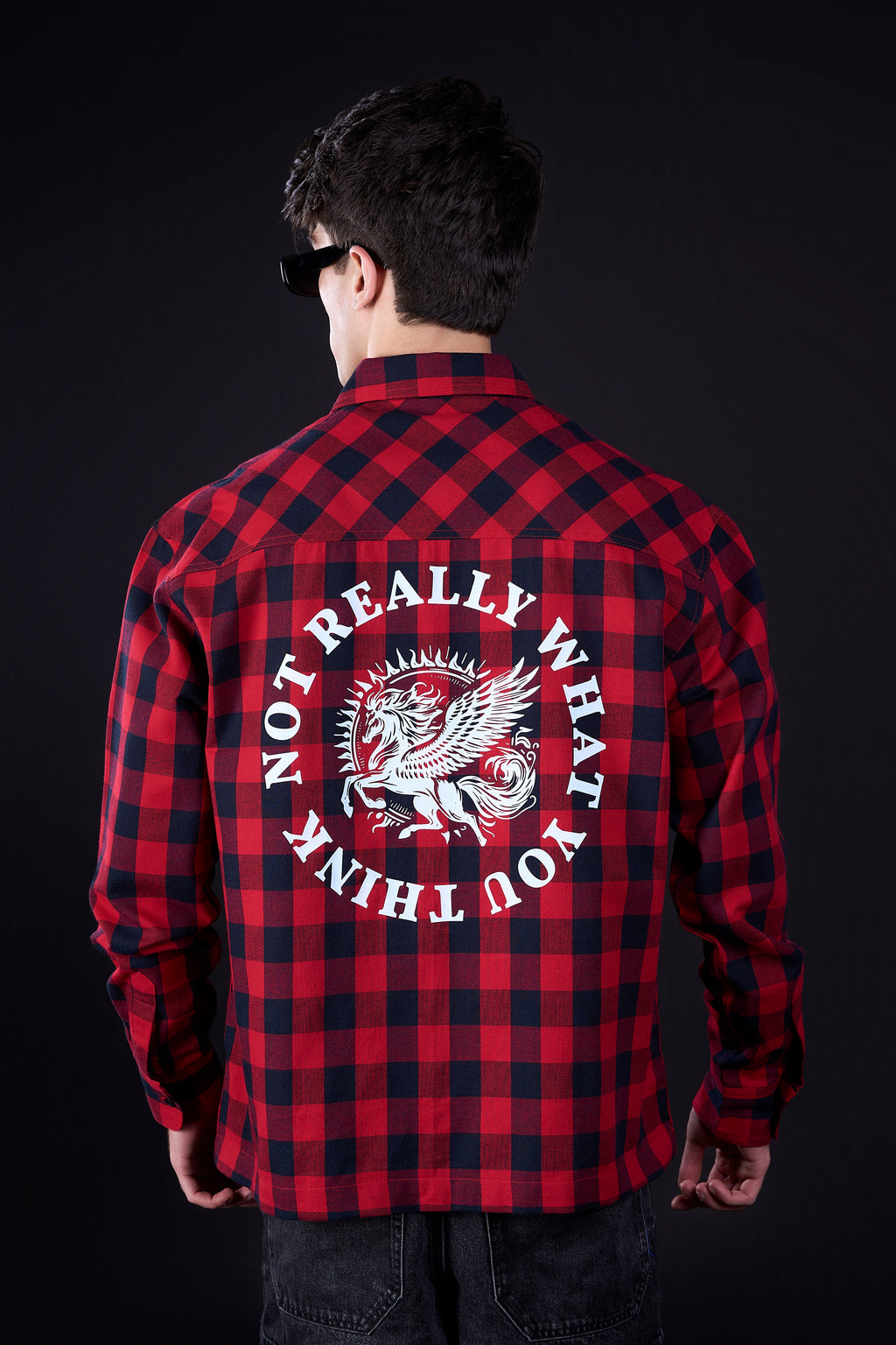 Flannel Shirt (Red)