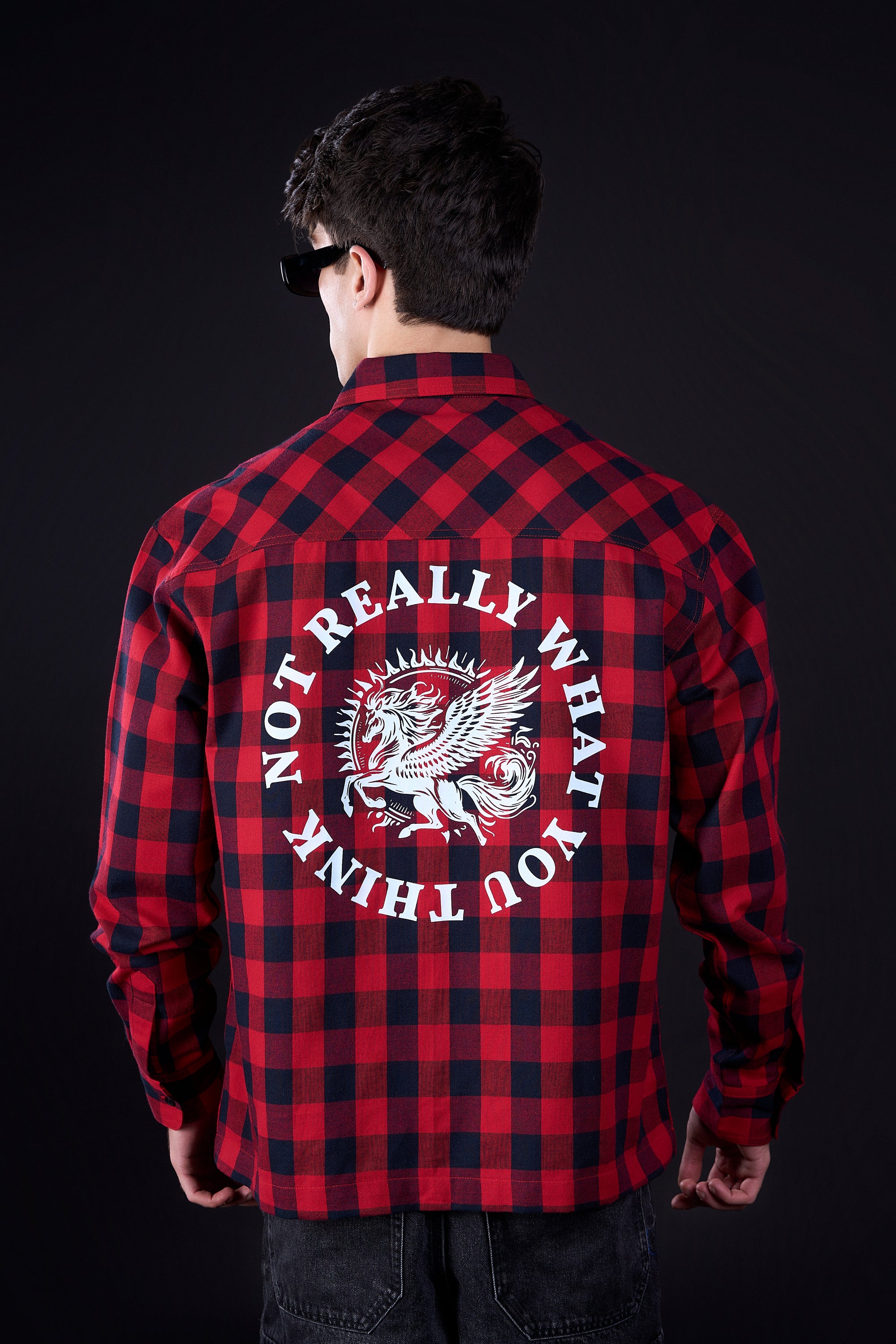 Flannel Shirt (Red)