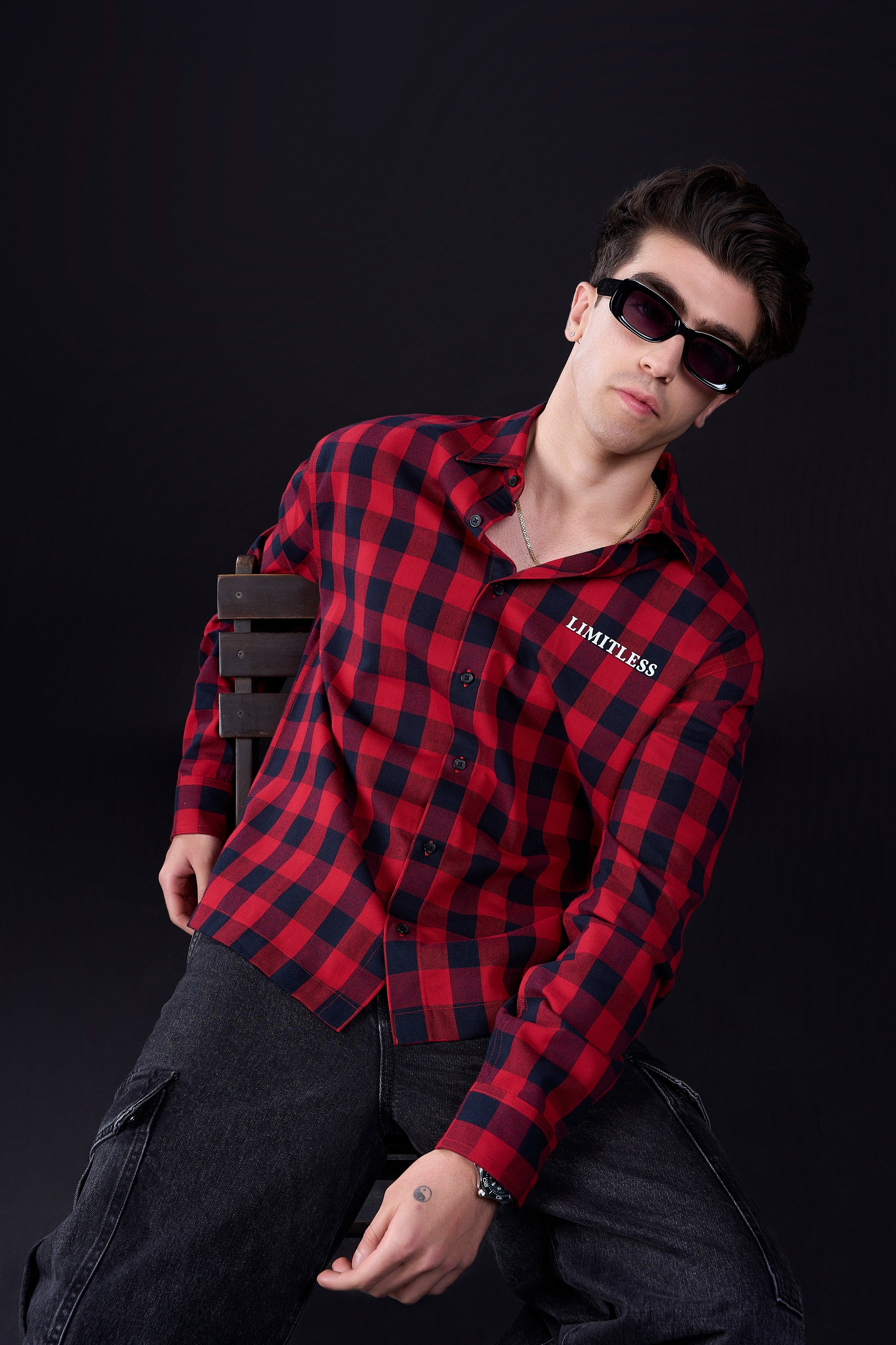 Flannel Shirt (Red)
