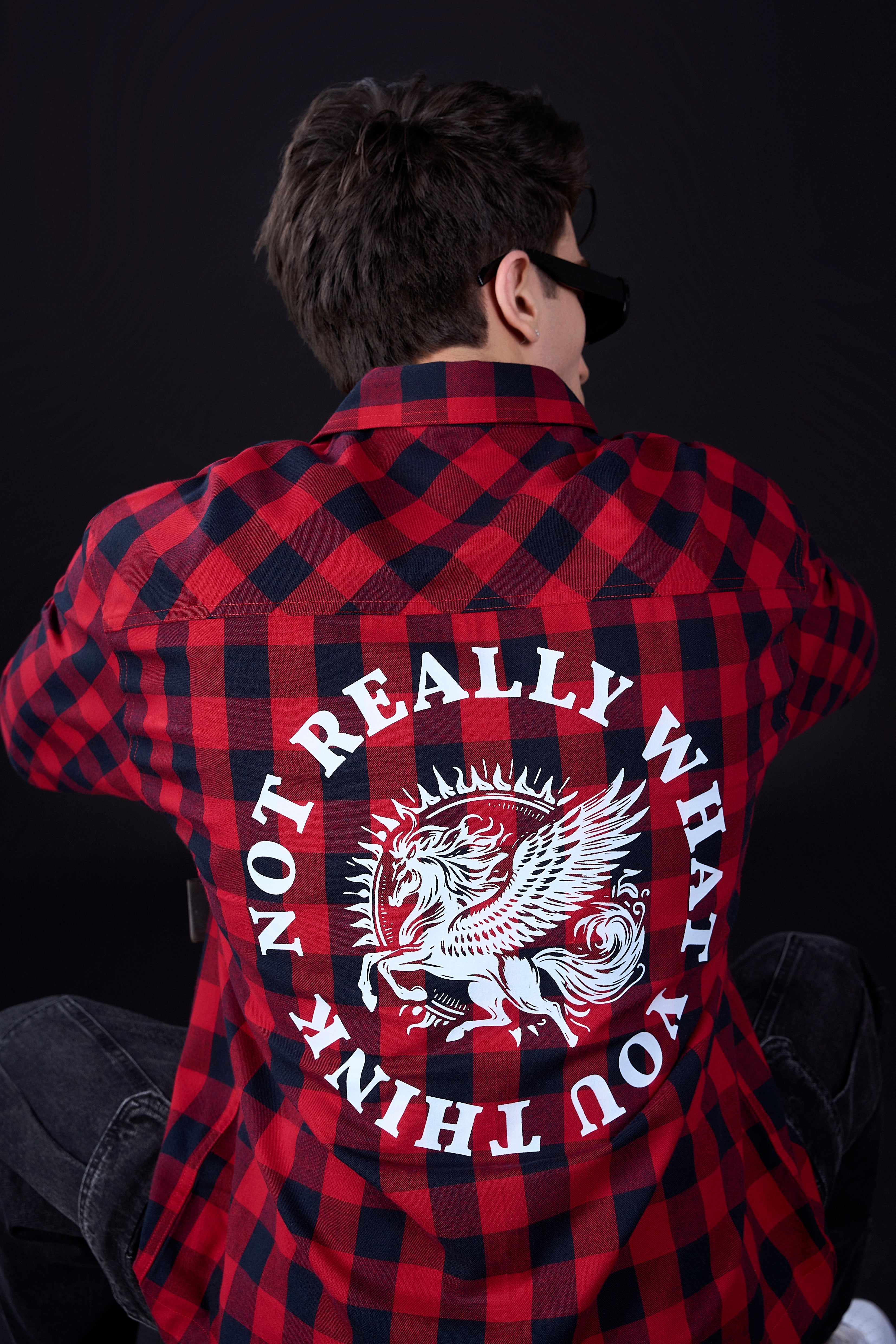 Flannel Shirt (Red)
