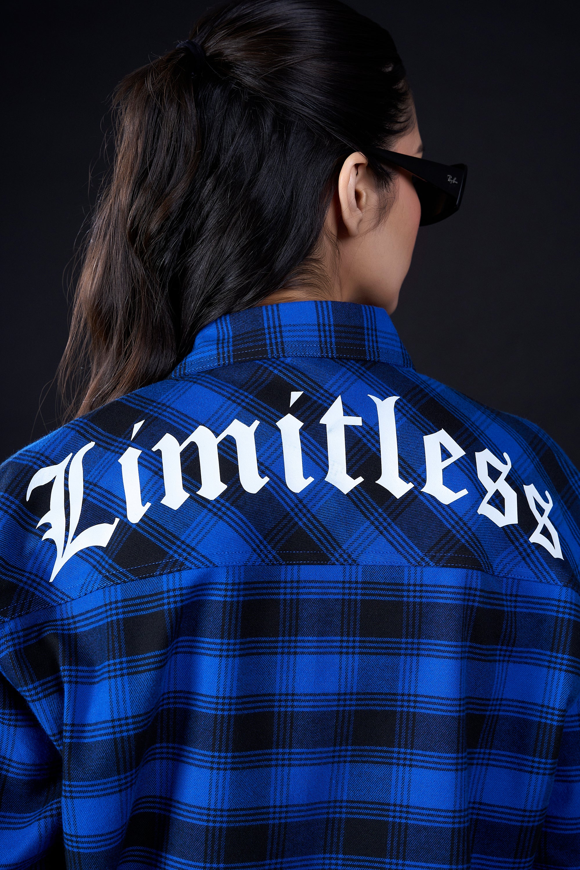 Flannel Shirt ( Blue )